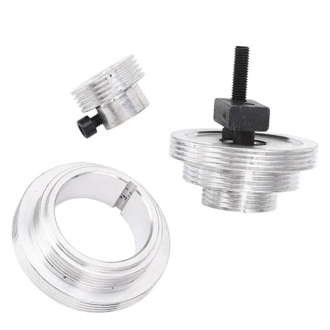 Heavy Duty Mini Lathe Belt Pulley In Aluminum Alloy With Easy Install Compatible With MX210 WM210 Visible 3-Piece Set