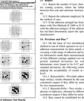 Classification of Adhesion Test Results for coatings with cross hatch pattern and ratings guide for ASTM D3359 compliance.