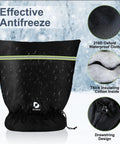 Backflow Preventer No Fuss Insulation Cover 24 Inch By 24 Inch Pouch showing waterproof material and drawstring design
