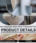 Urethane Die Protection Film For Press Brake Dies Pro Grade Die Guard Tape protecting metal from scratches during bending