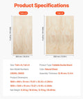 Twin Size Foldable Bunkie Board 35X71 Heavy Duty Wooden Bed Slat Foundation specifications for twin and full sizes.