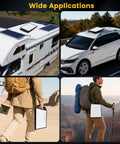 Starlink Mini Magnetic Mount With Protective Silicone Case Two In One Satellite Dish Mount And Cover on RV, car, and backpack