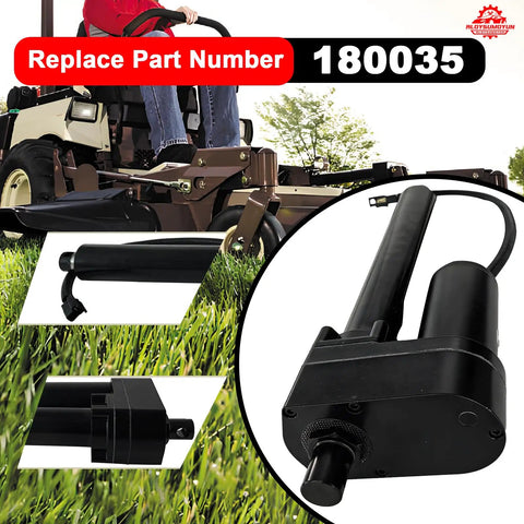 12V Electric Actuator For Powerfold Decks Replacement Part Compatible With 3348 3452 3452R 3461 3461R 3472 3472R 3552R 3561R 3572R 3661 3761R, black actuator