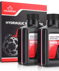 Two Bottle Pack Mineral Oil Brake Fluid for Shimano Tektro TRP Hydraulic Disc Brakes, 2 x 150ml Bottles, Packaging View