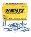 Vertical Threaded Rod Anchor For Concrete And Steel With Zinc Finish 5/16 X 1-3/4 Inch Screw Fits 3/8 Inch Rod Package