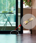 Sliding Patio Door Roller Assembly For One And One Quarter Inch Steel Ball Bearing With Side Adjustment Replacement Kit For Wood Aluminum And Vinyl Doors Compatible With Popular Brands Like Jeld Wen Milgard Marvin Peachtree Caradco And More 2 Pack shown installed on patio door