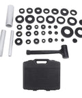 Pro Grade 37 Piece Seal Bearing Installation Kit with nylon and metal tools and storage box displayed on white background
