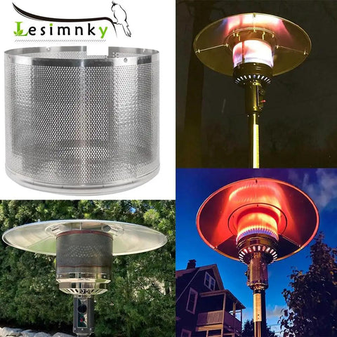 Durable 304 Stainless Steel Double Net Emitter Screen For Gas Patio Heaters Ten And Three Quarters Inch Diameter Tough As Nails Main Burner Cover Replacement Part Built To Last On Most Patio Heaters