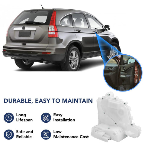 Honda CRV Front Passenger Side Door Lock Actuator Replacement For 2007 2008 2009 2010 2011 with image showcasing installation and design