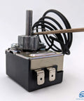 Gas Range Oven Thermostat Replacement For WB20K10023 And WB20K8, model-specific fit, durable part with two terminals and black color