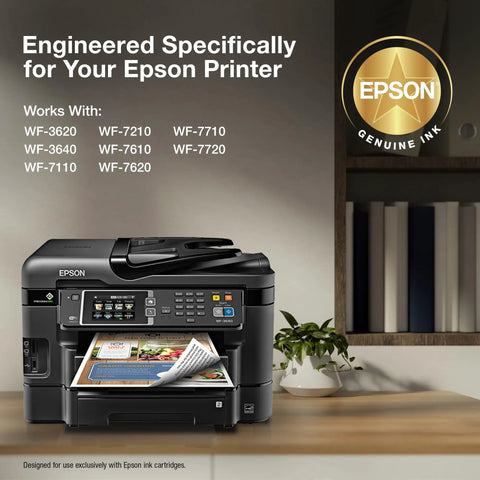 Epson printer compatible with Durabrite Ultra Ink High Capacity Black And Standard Color Cartridge Combo Pack T252XL-BCS