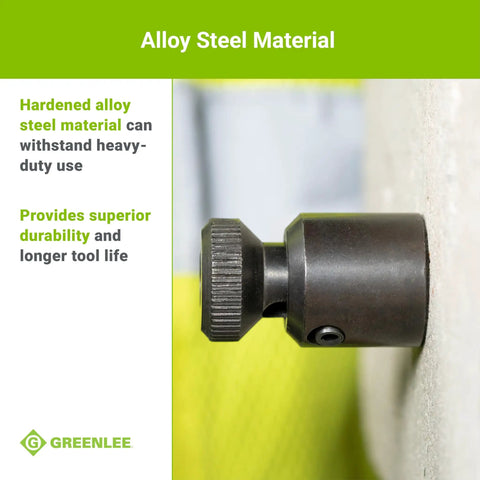 Heavy-Duty Screw Anchor Expander For Caulking Anchors 1/4-20 Size in alloy steel material next to masonry surface