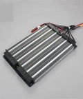 Built Tough 3000W PTC Electric Air Heater With Automatic Thermostat Shutdown And Heavy Insulation close-up view of heating element with wiring.