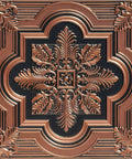 Snowflake PVC Ceiling Tiles 2x2 Lay In Or Glue Up Antique Copper Pack Of 10 Lightweight 206 Large Snowflake Pattern