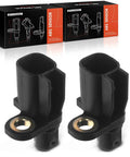 Pair Of Heavy Duty Rear Abs Wheel Speed Sensors For Ford Escape Focus Cmax Mazda 3 5 And Lincoln Mkc With Straight Plug And Play Swap