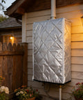 Outdoor Tankless Water Heater Cover with Weatherproof Protection IPX4 Waterproof Rating, Dustproof Cotton Material For Winter