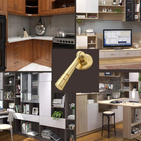 Two Pieces Brass Tear Drop Cabinet Knob Pulls Pendant Antique Style Gold Hardware For Cabinets Drawers Dressers And Furniture with various installations