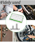 525 Piece Set Screw Kit Metric And SAE With Stainless Steel 304 Cup Point Grub Screws And Internal Hex Drive in use