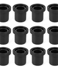 Dead Nuts Tight 12 Piece Suspension Bushing Kit Upper Lower A Arm Isolators With Flanged Sleeves Killer Fit For John Deere Gator Xuv Work Rigs M158746 Am158746 black rubber bushings in a 12-piece set.