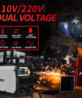 Welder using 110/220V MMA Arc Welder 160A Stick Welder With Electrode Holder Crimping Tool And Electric Brush IGBT Inverter