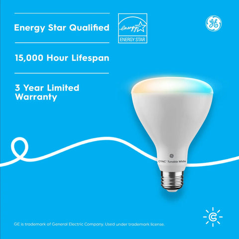 Smart LED A19 Light Bulbs 4 Pack With Tunable White Bluetooth And WiFi Connectivity Works With Alexa And Google Home Dimmable