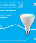 Cync Smart LED Light Bulbs Tunable White Bluetooth And Wi Fi Works With Alexa And Google A19 2 Pack with Energy Star badge