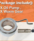 Oil Pump Worm Gear Replacement For Stihl Chainsaws Direct Fit MS250 MS230 MS210 package with oil pump and worm gear