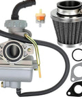 Carburetor Kit for 50cc to 125cc 4 Stroke ATVs Quad Go Karts Dirt Bikes With Air Filter and Fuel Filter Beef Up Performance