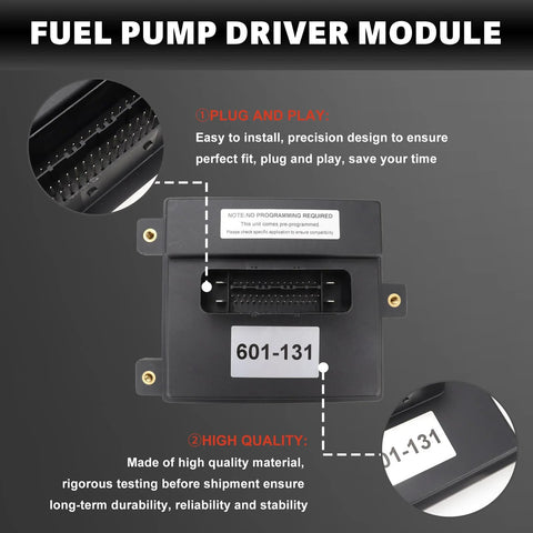 Fuel Pump Driver Module 601-131 Replaces 20877116 For 2010-2012 GM Trucks And SUVs Like Silverado Suburban Tahoe Escalade Yukon XL