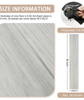 Peel And Stick Floor Tiles 30 Sq Ft Pack With Natural Wood Look Vinyl Plank Flooring No Mess Easy Install Self Adhesive Waterproof And Durable For Bedroom Kitchen RV Bathroom And Living Room 36 In By 6 In Size Information