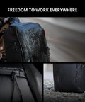 Camera Backpack For Ronin 4D Gear Waterproof Bag For Lenses And Accessories, showing waterproof fabric and rugged design.