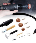 Low Speed Air Tire Buffer Kit With Tungsten Carbide Heads 42 Mm And 55 Mm for Inner Liner Polishing and Patch Tools Pro