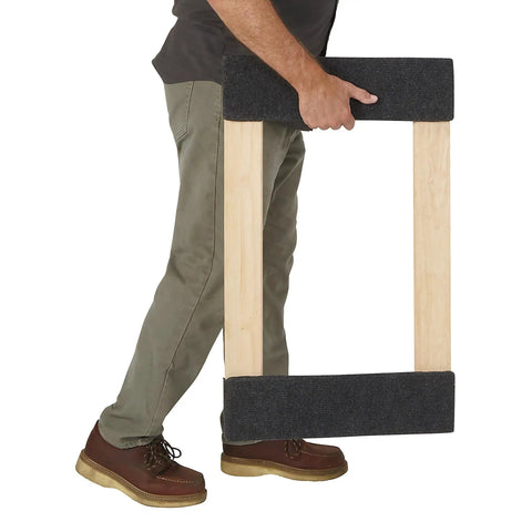 Heavy Duty Moving Dolly Featuring Tough As Nails Hardwood Platform And Smooth Riding Nonmarking Rubber Casters For Zero Hassle Furniture Hauling Up To 1000 Pounds