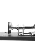 Side view of Pocket Hole Jig Kit For Woodworking With Metal Body, Step Drill Bit, Self Tapping Screws, And L Base, Adjustable Clamp