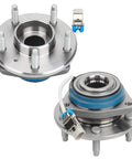 Front Wheel Hub and Bearing Assembly Pair Fit Chevy Impala Monte Carlo Uplander Venture Cadillac DTS Deville Seville Buick