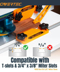 Featherboard Set For Router Table Fence And Bandsaw Tandem Feather Boards Fit T Track And Miter Slot Must Have Woodworking Router Accessories Keeps Your Workpieces Steady Reduces Kickback And Boosts Safety 2 Pack in use on table