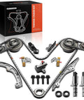 Engine Timing Chain Kit With VVT Sprocket 19 Piece For Ford Lincoln Mercury 3.5L V6 showing components and packaging