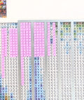 Premium Stainless Steel Diamond Painting Rulers Straighten Up Your Craft Lines So They Hit Perfect Every Time with colorful adhesive drills.