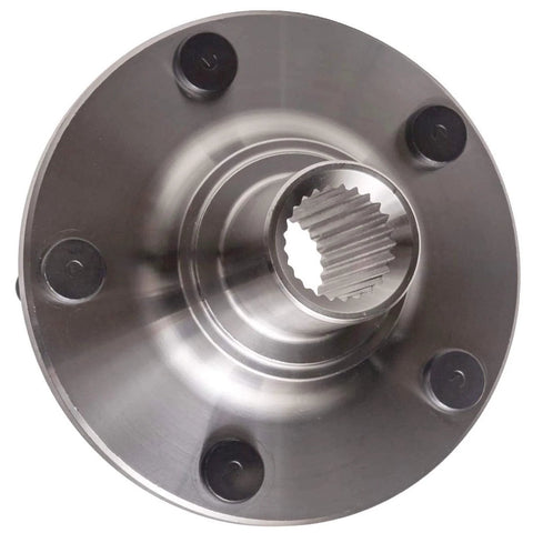 Front Wheel Bearing And Hub Assembly 5 Lug Set For 2010 To 2013 Ford Transit Connect Low Runout Direct Replacement 2 Piece OE Quality Quad Lip Seal
