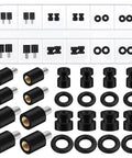 Image of 24Pcs Anti Vibration Standoffs Kit For Flight Controller With M2 And M3 Screws Rubber Dampers O Rings and Soft Mount Balls