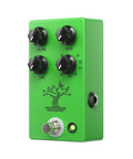 Bonsai Nine Way Screamer Overdrive Guitar Pedal with nine classic Tube Screamer variations, green box with control knobs.