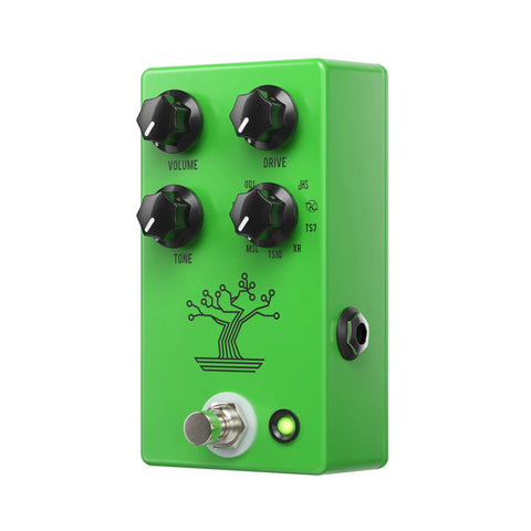 Bonsai Nine Way Screamer Overdrive Guitar Pedal With Nine Classic Tube Screamer Variations In One Green Box For Rich, Dynamic Tone, Responsive Pick