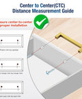 Gold Cabinet Pulls 10 Pack Five Inch Square Drawer Handles Stainless Steel Kitchen Hardware installation guide