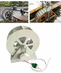 50W To 100W Portable Water Turbine Generator With Low Speed Belt Drive Quiet Hydro Power For Off Grid Homes Ponds Rivers And Small Waterways 1-35V Output