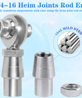Heavy Duty Chromoly 3 4 16 Heim Joint Rod End For Panhard Suspension Linkage Off Road Jeep Truck Parts showing 1045 mild steel construction.