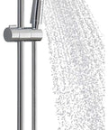 Awaken All In One Handheld Shower Kit With 24 Inch Slidebar And 60 Inch Hose, 3 Spray Modes, Brushed Nickel Finish