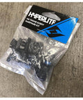M6 Thumb Screw Hardware Kit Black 20mm Toolless Screws For Fast Install, Replacement And Backup Set For Wakeboard Bindings And Gear Mounts