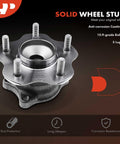 Rear Wheel Bearing And Hub Assembly 5 Lug Compatible For Nissan Altima 2002 2006 Maxima 2004 2008 Quest 2004 2009