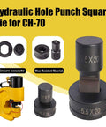 Oval Slotted Die For CH-70 Hydraulic Press Replacement Hole Punch Die For Heavy Duty Punching Machine