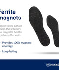 Step Up Comfort Insole With Energizing Massage Nodes And Magnetic Therapy For Everyday Cushioning In Women Size 5 To 9 Pair Cut